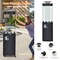 Propane Patio Heater with 41,000 BTU, Wheels and Waterproof Cover